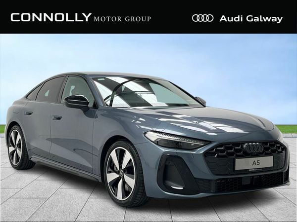 Audi A5 Saloon, Petrol Plug-in Hybrid, 2025, Blue