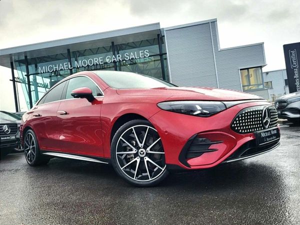 Mercedes-Benz CLA Coupe, Electric, 2026, Red