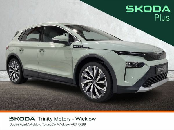 Skoda Elroq SUV, Electric, 2025, Green