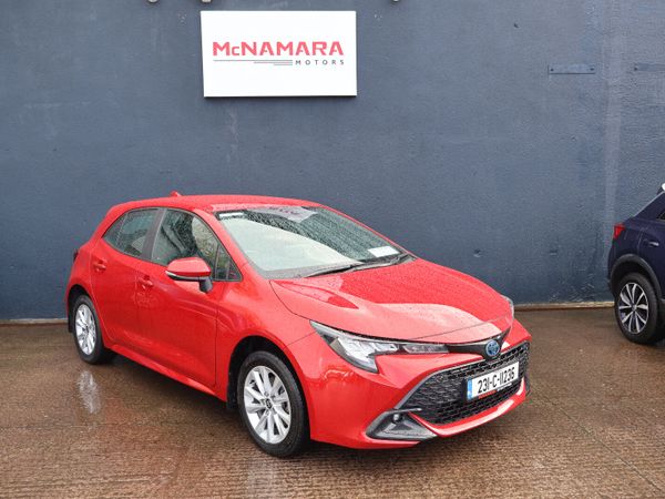 Toyota Corolla Hatchback, Petrol Hybrid, 2023, Red