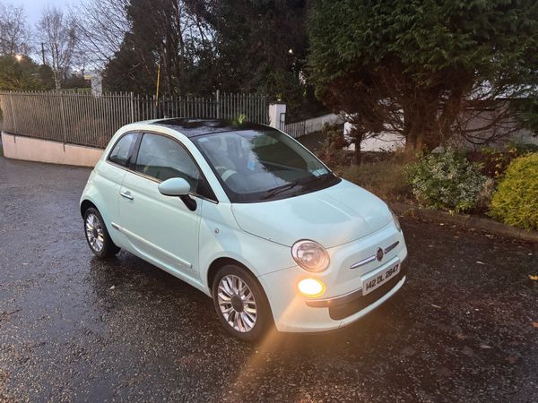 Fiat 500 Hatchback, Petrol, 2014, Green