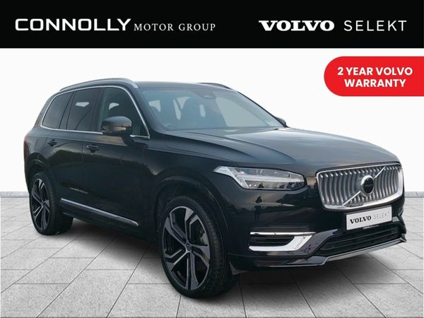 Volvo XC90 SUV, Petrol Plug-in Hybrid, 2024, Black