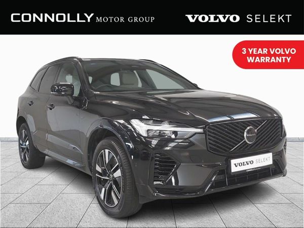 Volvo XC60 SUV, Petrol Plug-in Hybrid, 2025, Black