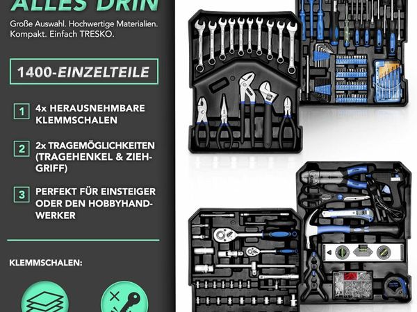 Tool trolley set with 1400 Tools Tool box for sale in Co. Longford for ...
