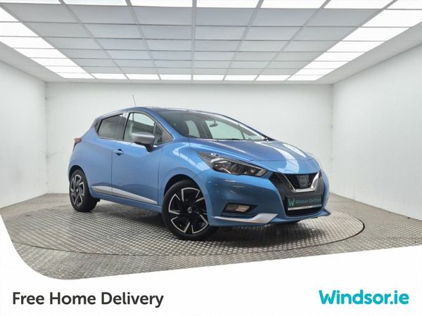 Nissan Micra Hatchback, Petrol, 2022, Blue