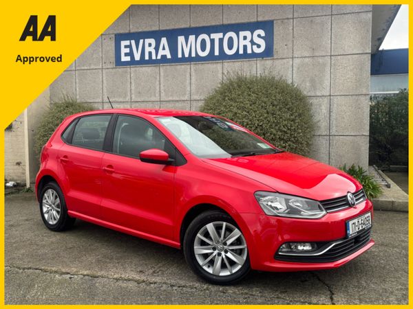 Volkswagen Polo Hatchback, Petrol, 2017, Red