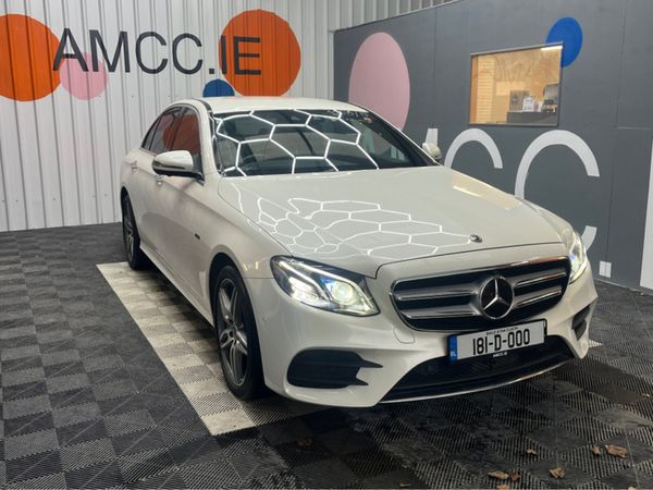 Mercedes-Benz E-Class Saloon, Petrol Hybrid, 2018, White