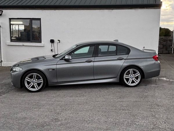 BMW 5-Series Saloon, Diesel, 2013, Grey