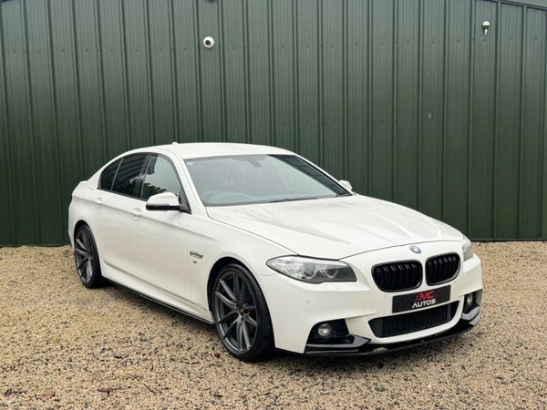 BMW 5-Series Saloon, Diesel, 2015, White