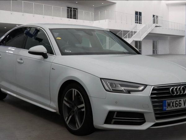 Audi A4 Saloon, Diesel, 2016, White