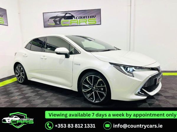 Toyota Corolla Hatchback, Petrol Hybrid, 2019, White