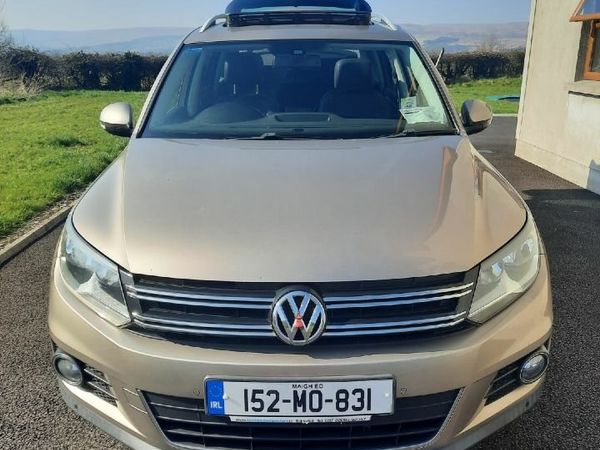 Volkswagen Tiguan SUV, Diesel, 2015, Brown