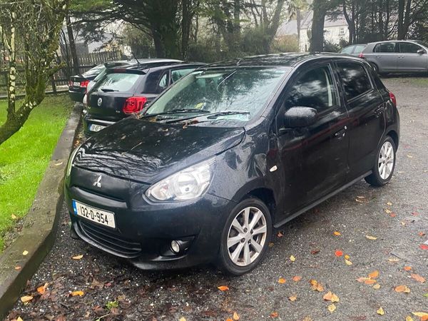 Mitsubishi Space Star Hatchback, Petrol, 2013, Black