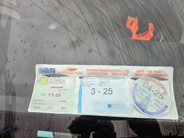 Toyota Verso MPV, Diesel, 2011, Red