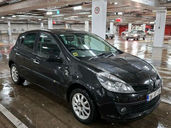 Renault Clio Hatchback, Petrol, 2008, Black