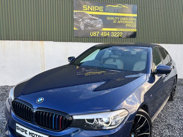 BMW 5-Series Saloon, Diesel, 2019, Blue