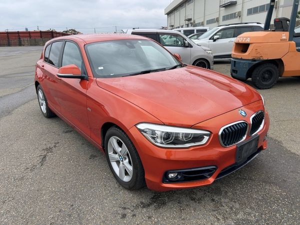 BMW 1-Series Hatchback, Diesel, 2016, Orange