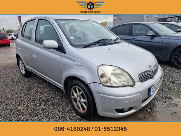 Toyota Yaris Hatchback, Petrol, 2003, Silver