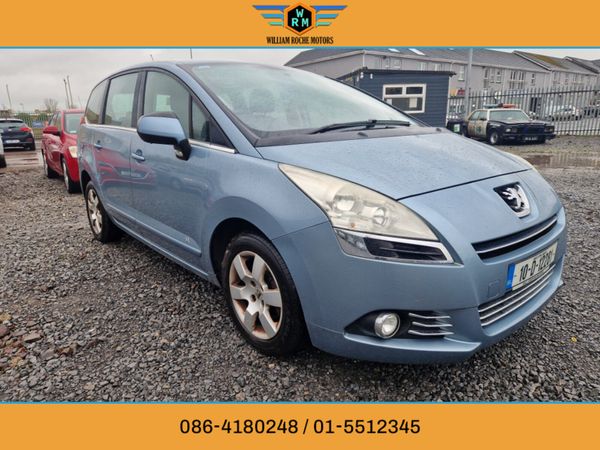 Peugeot 5008 MPV, Diesel, 2010, Blue
