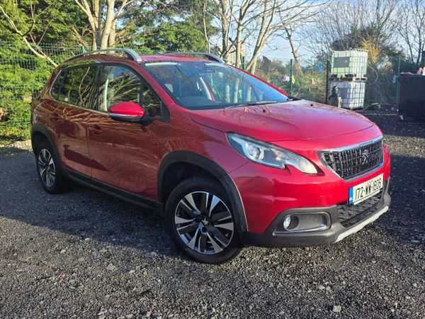 Peugeot 2008 Estate, Petrol, 2017, Red