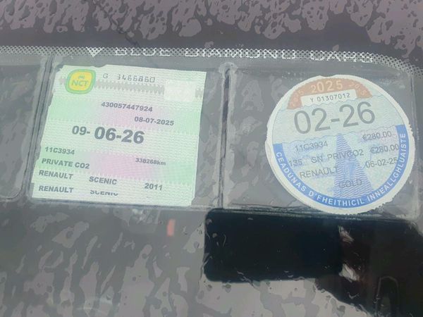 Renault Scenic MPV, Diesel, 2011, Gold