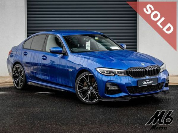 BMW 3-Series Saloon, Petrol Hybrid, 2022, Blue