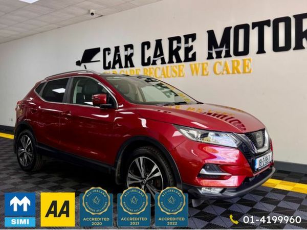 Nissan Qashqai MPV, Petrol, 2018, Red