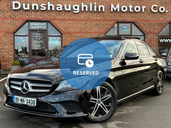 Mercedes-Benz C-Class Saloon, Diesel, 2019, Black