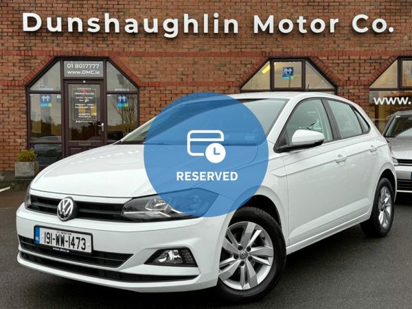 Volkswagen Polo Hatchback, Petrol, 2019, White