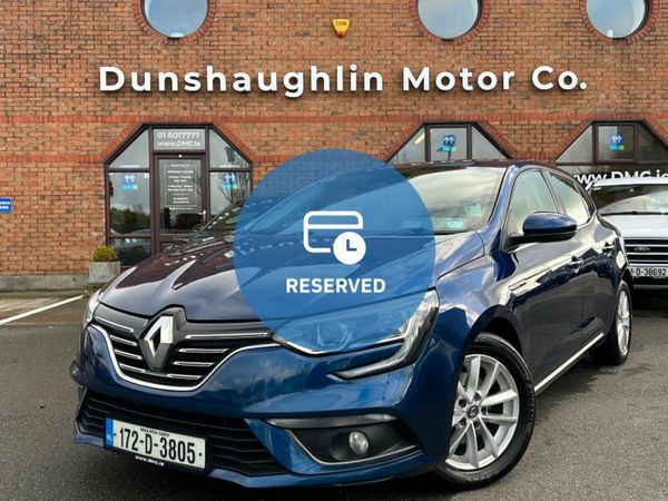 Renault Megane Hatchback, Diesel, 2017, Blue