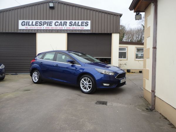 Ford Focus Hatchback, Diesel, 2015, Blue