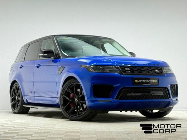Land Rover Range Rover Sport Estate, Petrol Plug-in Hybrid, 2021, Blue