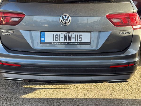 Volkswagen Tiguan Allspace SUV, Diesel, 2018, Grey