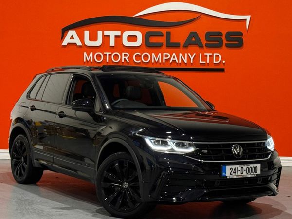 Volkswagen Tiguan Estate, Petrol Plug-in Hybrid, 2024, Black
