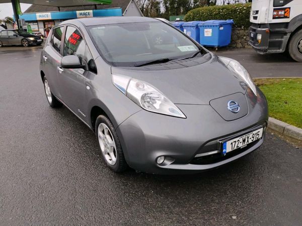 Nissan Leaf Hatchback, Electric, 2017, Grey