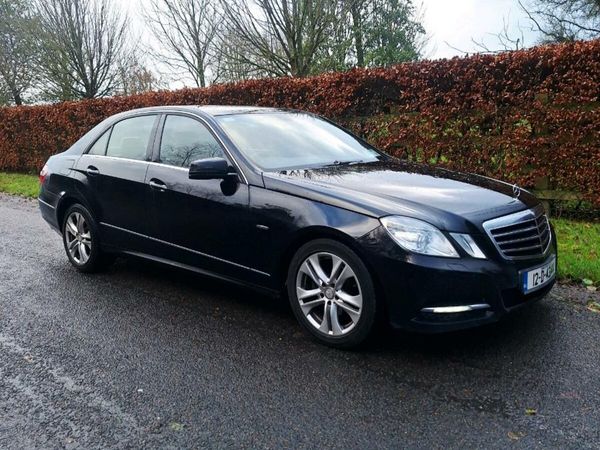 Mercedes-Benz E-Class Saloon, Diesel, 2012, Black