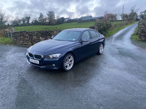 BMW 3-Series Saloon, Diesel, 2014, Blue