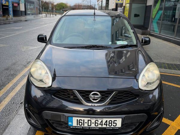 Nissan March Hatchback, Petrol, 2016, Black