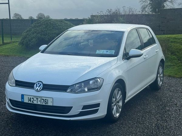 Volkswagen Golf Hatchback, Diesel, 2014, White