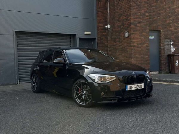 BMW 1-Series Hatchback, Petrol, 2014, Black