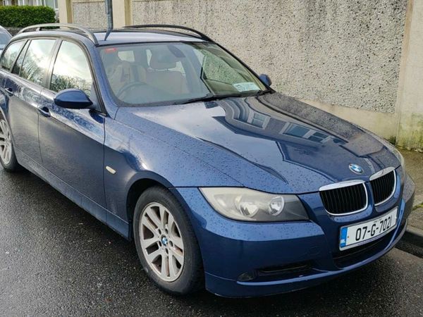 BMW 3-Series Estate, Petrol, 2007, Blue