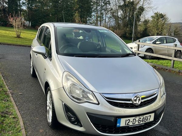 Vauxhall Corsa Hatchback, Petrol, 2012, Silver