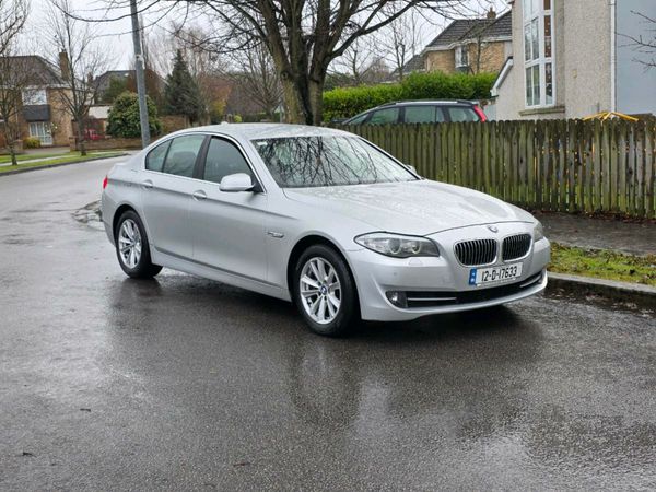 BMW 5-Series Saloon, Diesel, 2012, Silver
