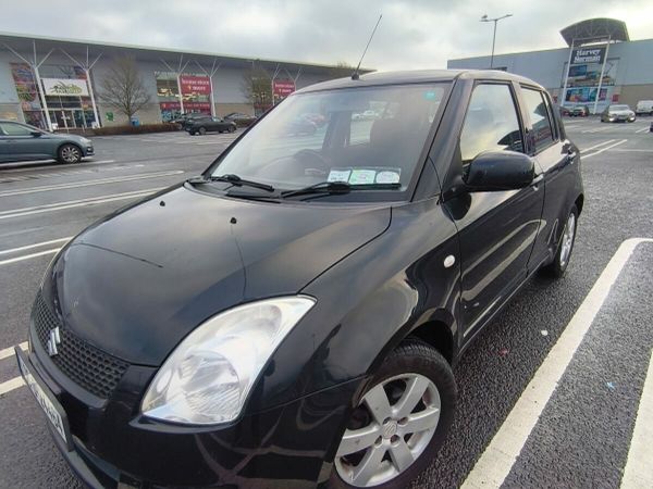 Suzuki Swift Hatchback, Petrol, 2008, Black