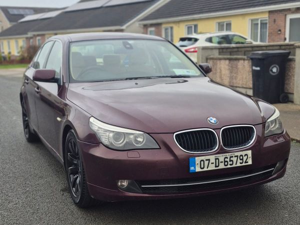 BMW 5-Series Saloon, Diesel, 2007, Red