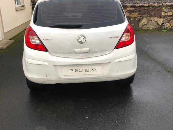 Vauxhall Corsa Hatchback, Diesel, 2012, White