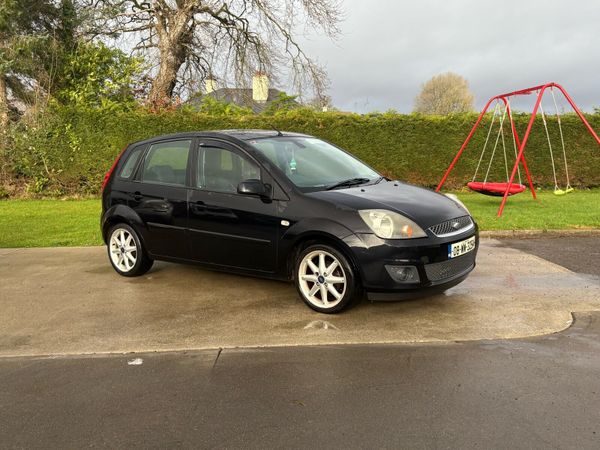 Ford Fiesta Hatchback, Petrol, 2008, Black