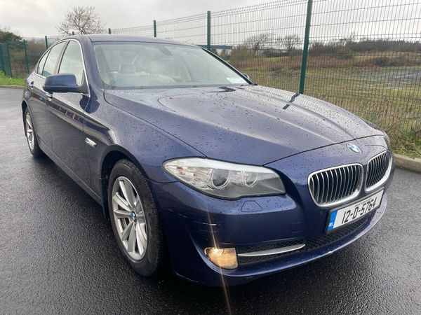 BMW 5-Series Saloon, Diesel, 2012, Blue