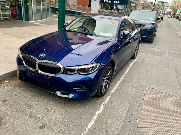 BMW 3-Series Saloon, Diesel, 2019, Blue