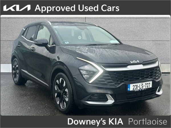Kia Sportage SUV, Petrol Plug-in Hybrid, 2023, Black